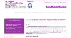 Desktop Screenshot of drugrepositioningconference.com