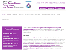 Tablet Screenshot of drugrepositioningconference.com